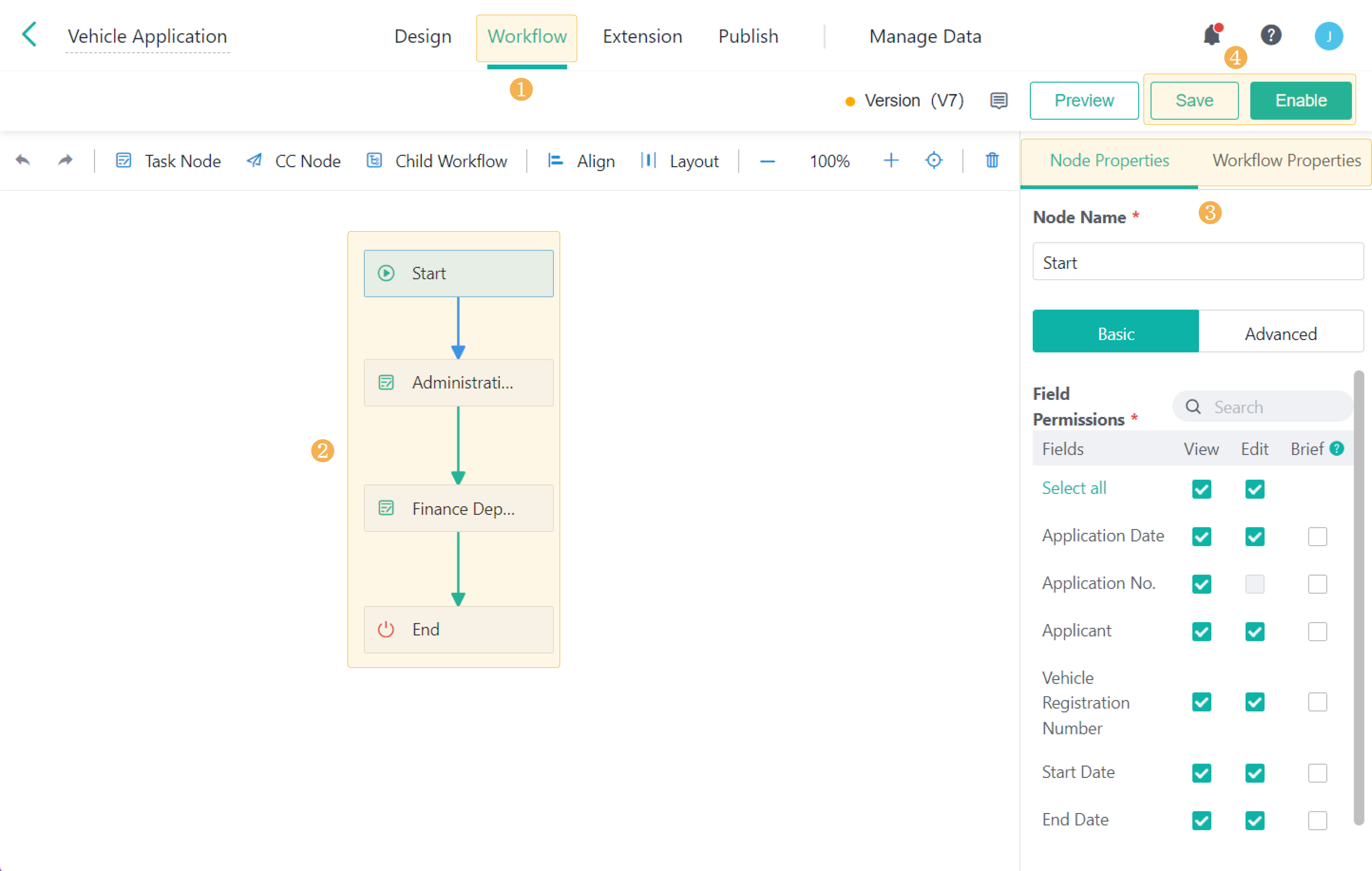 Workflow Form Jodoo Documents