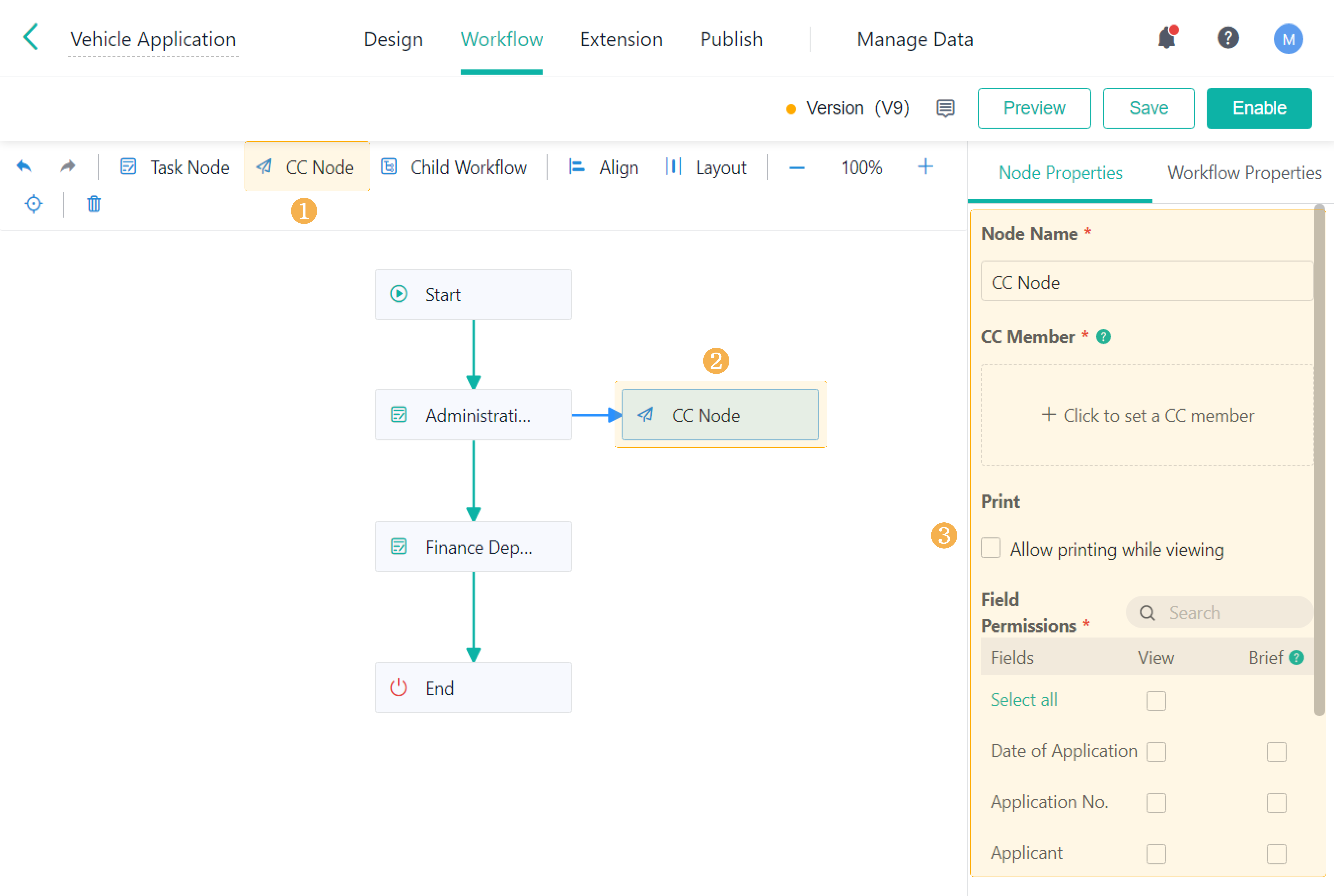 Introduction to Workflow Nodes - Jodoo - Documents